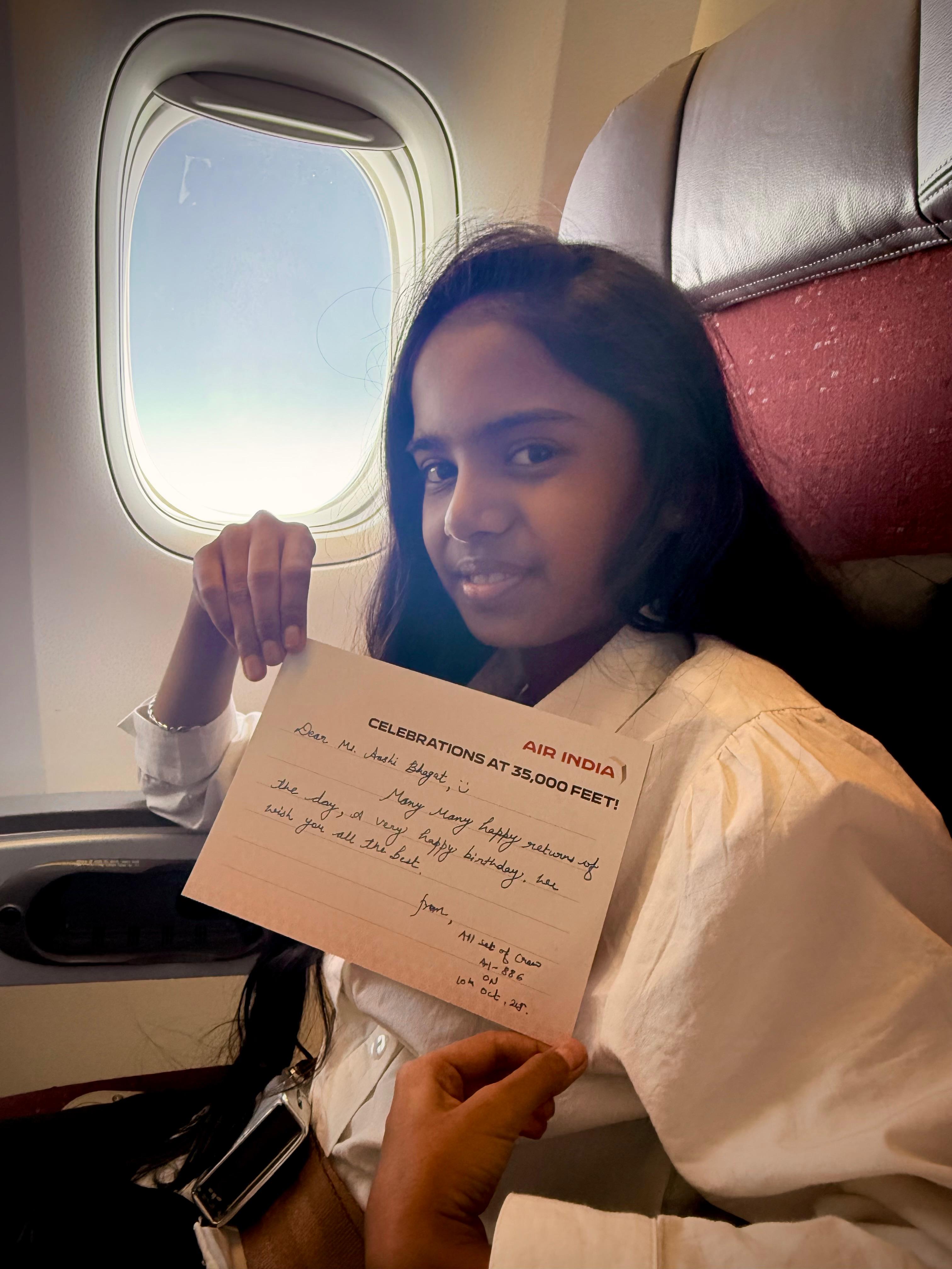 Aashi dreaming big
